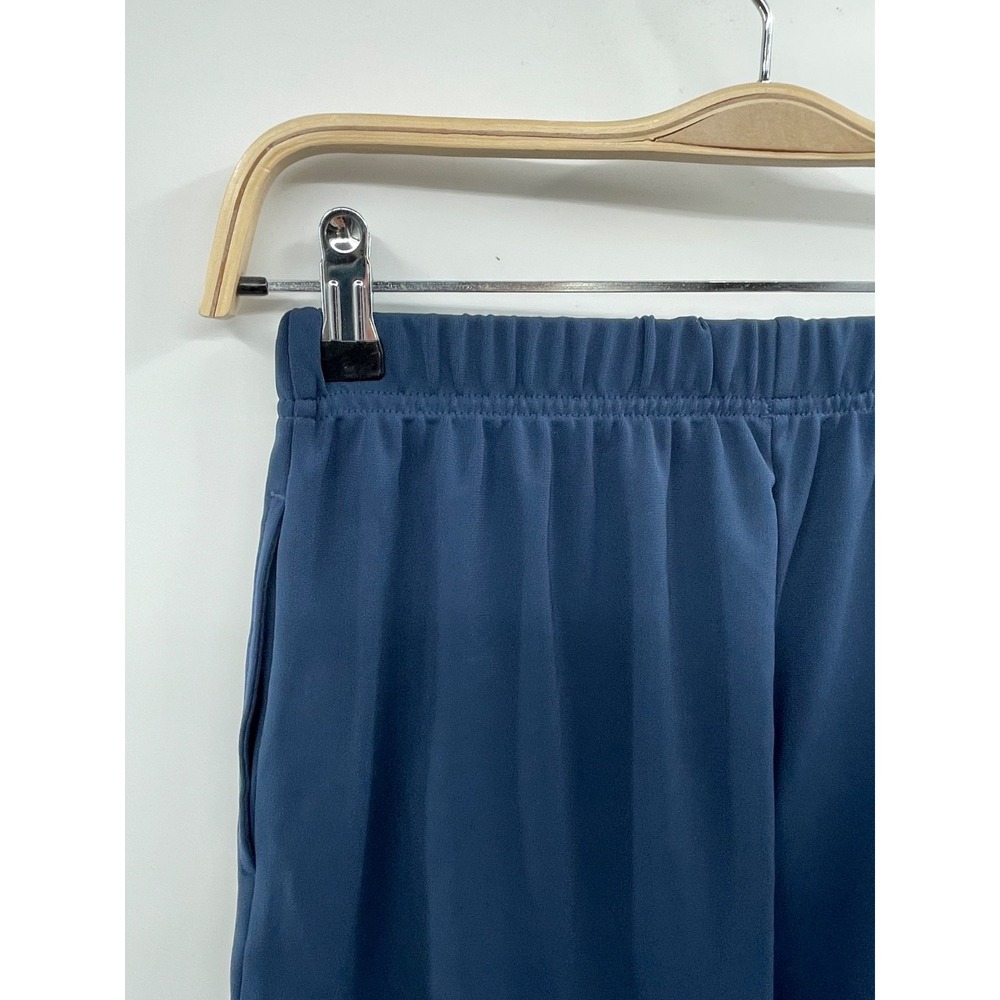 NWT OAK + FORT High Waist Sweat Short Men's XS Navy Blue White Striped Classic - Picture 3 of 11